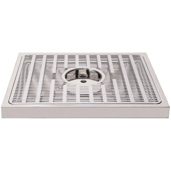 EGOUTTOIR GRILLE TOTALE EN ACIER INOXYDABLE